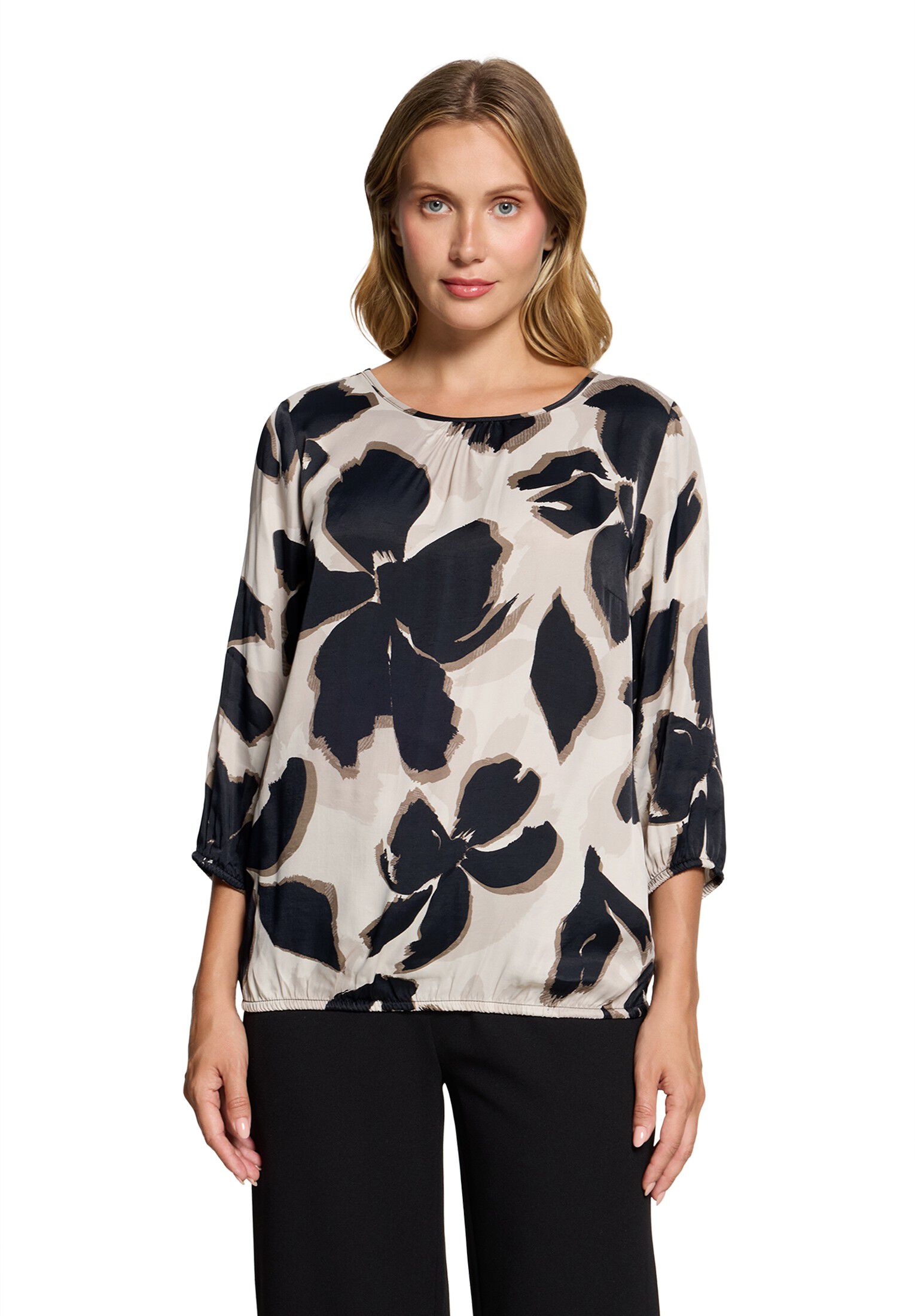 Bluse Kurz 3/4 Ar