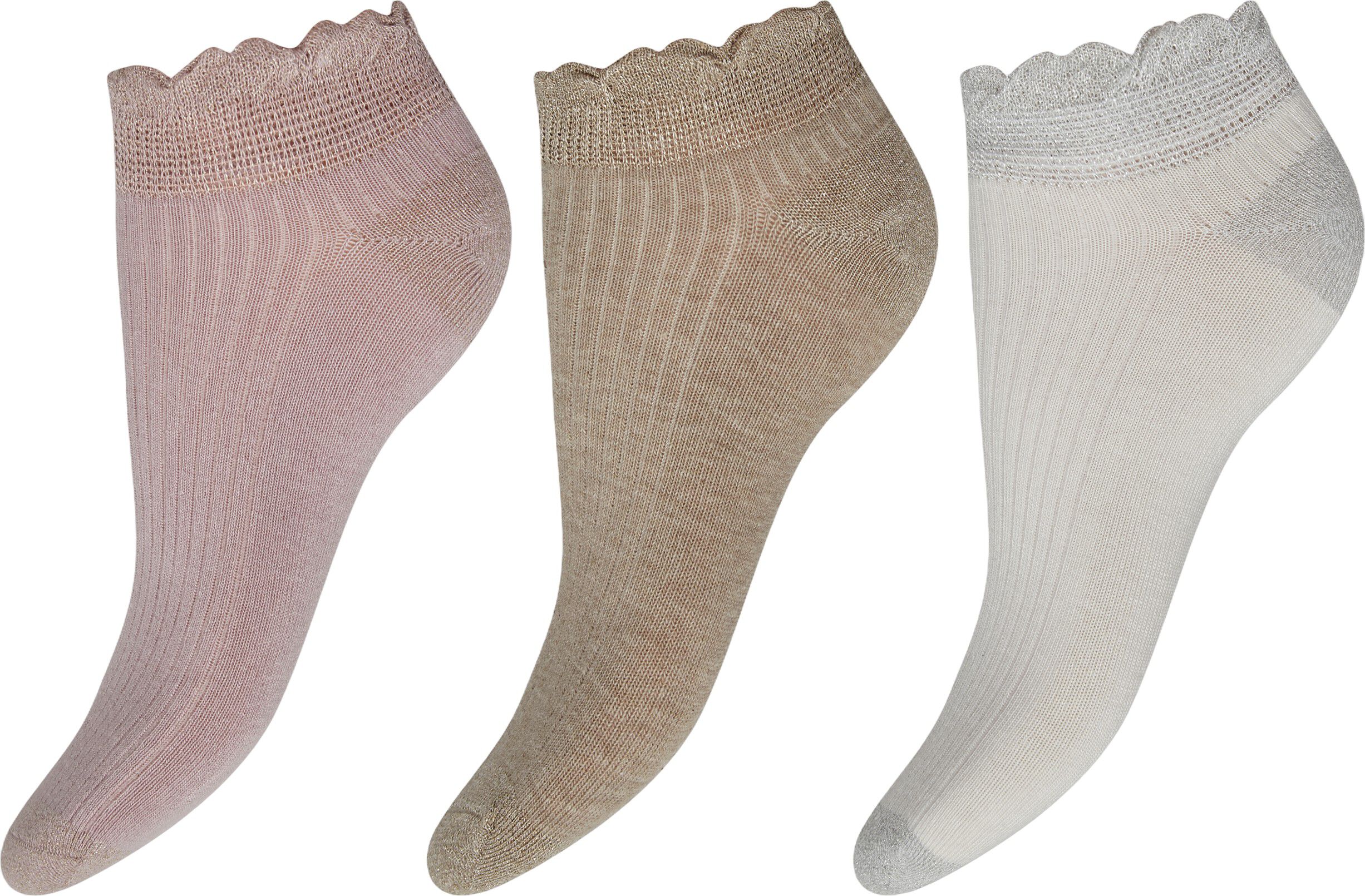 DECOY 3-pack sneaker sock bamb