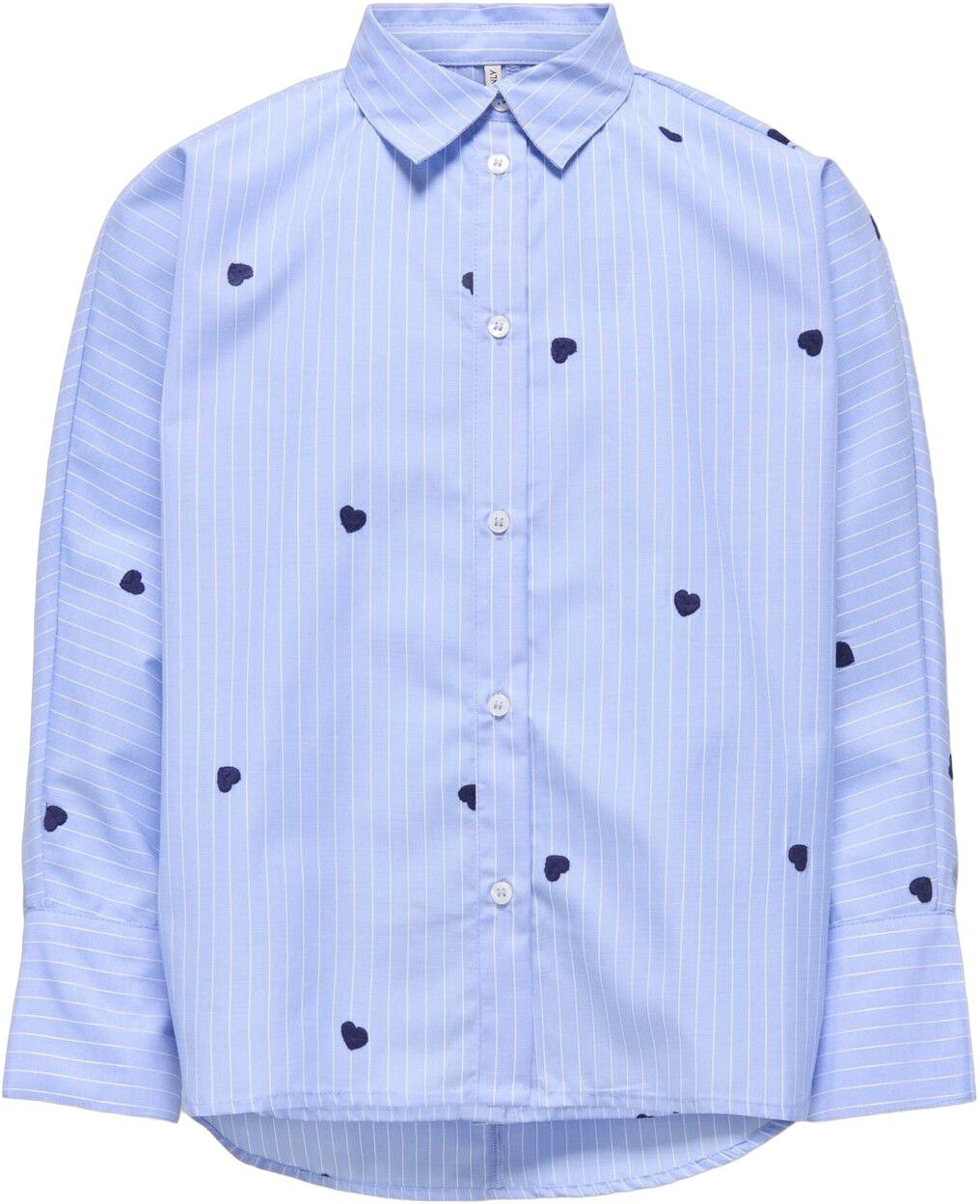 KOGNEW LINAGRACE LS ST. EMB SHRT WVN