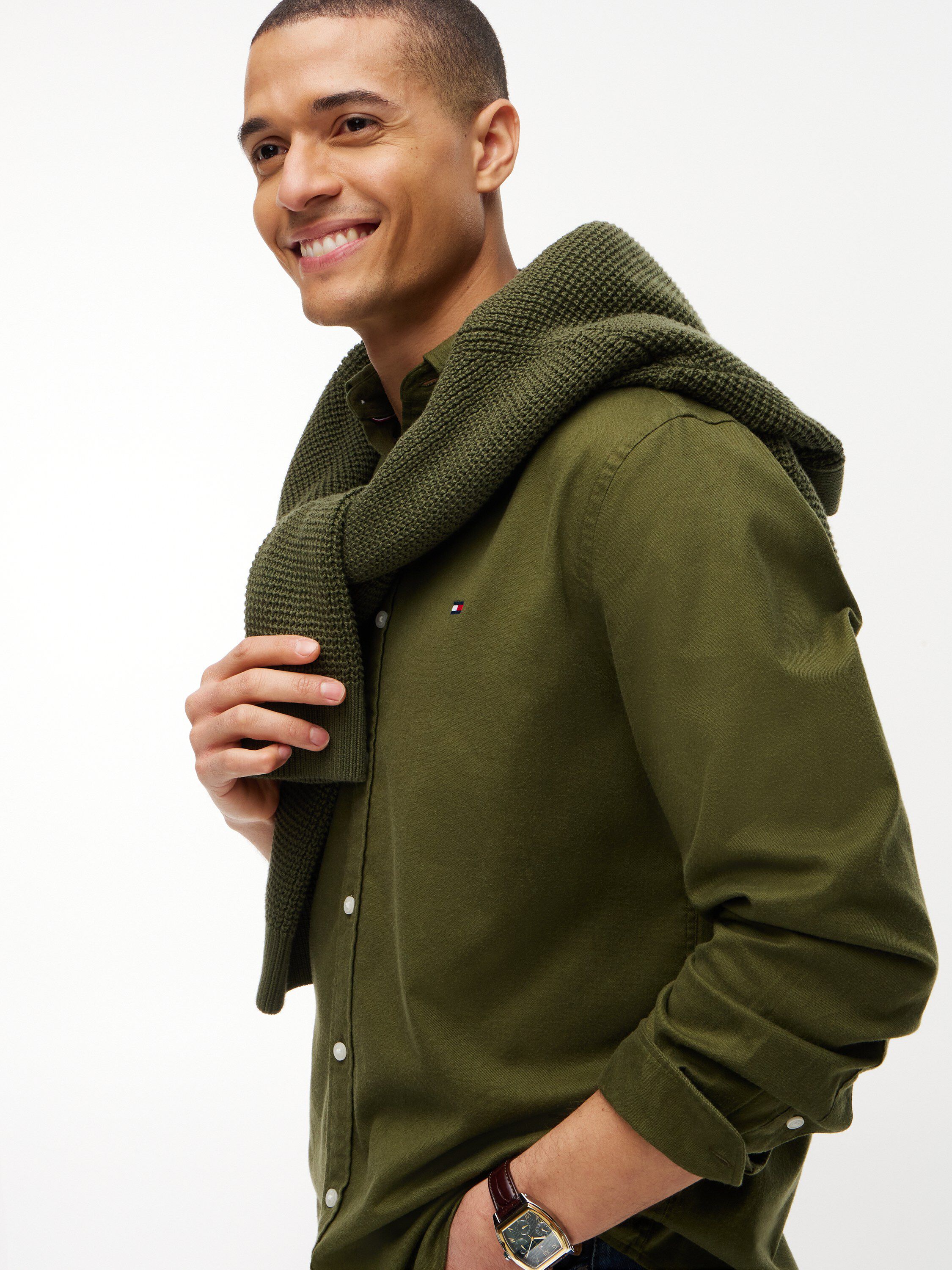 Regular Fit Flex Flannel Shirt