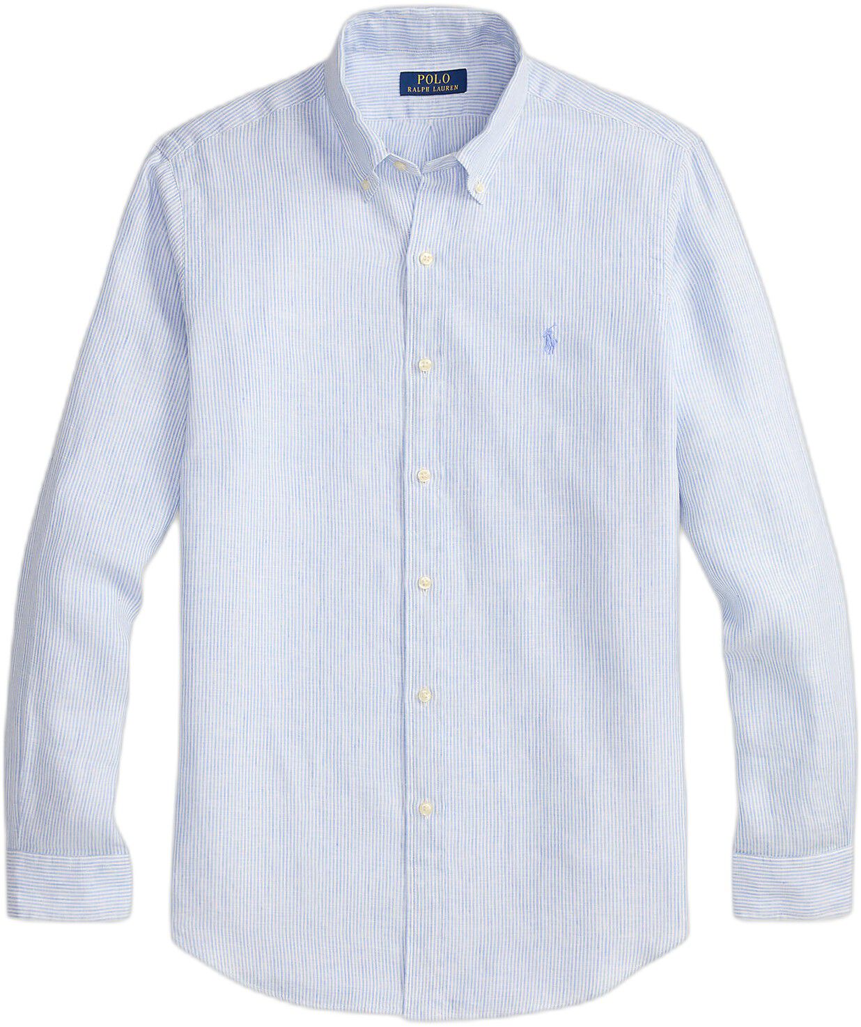Custom Fit Striped Linen Shirt