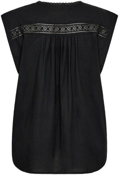 Curvy WA-MARY 1 Bluse Sort