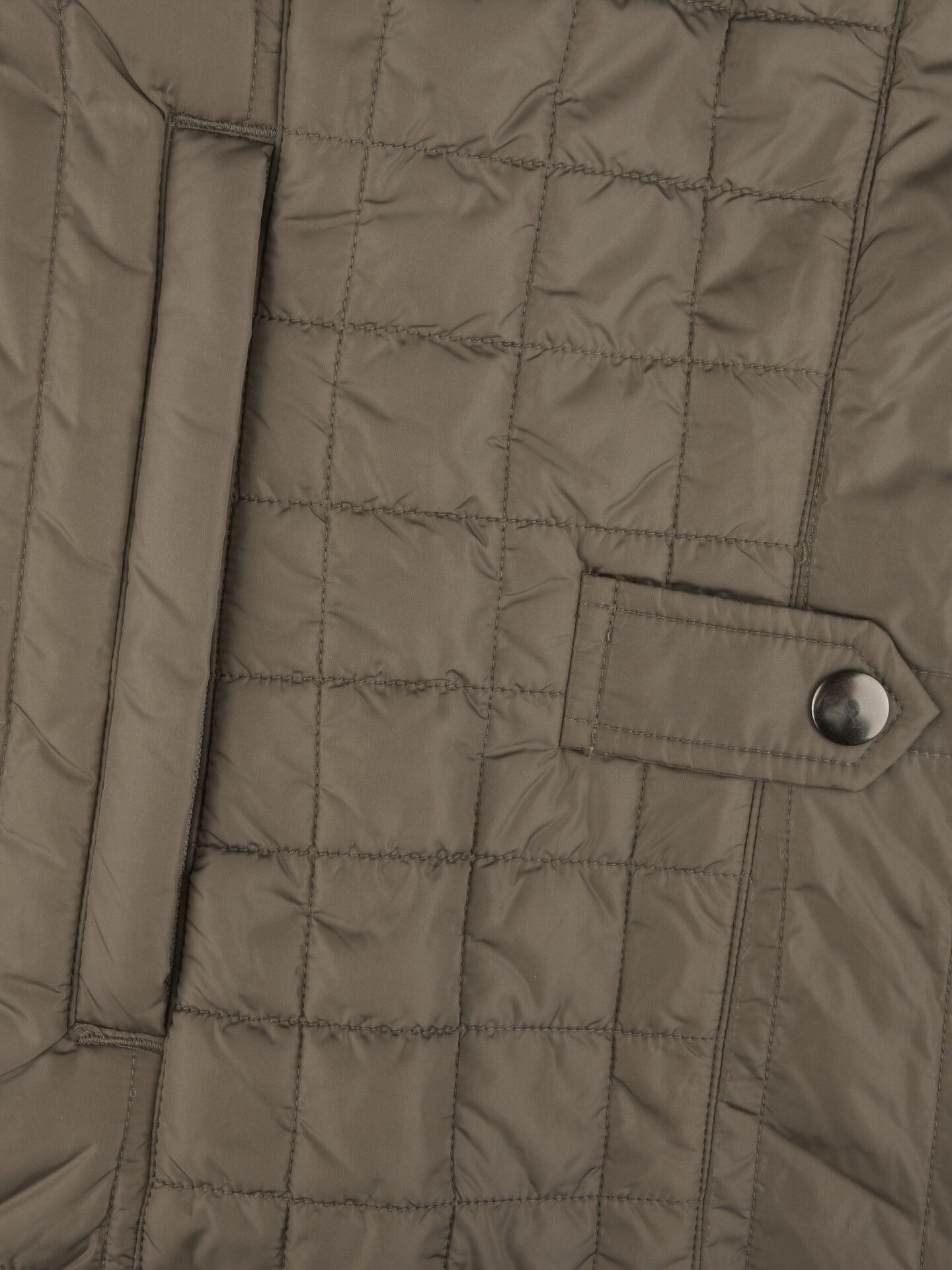 Vest Quilted Zip Nylon