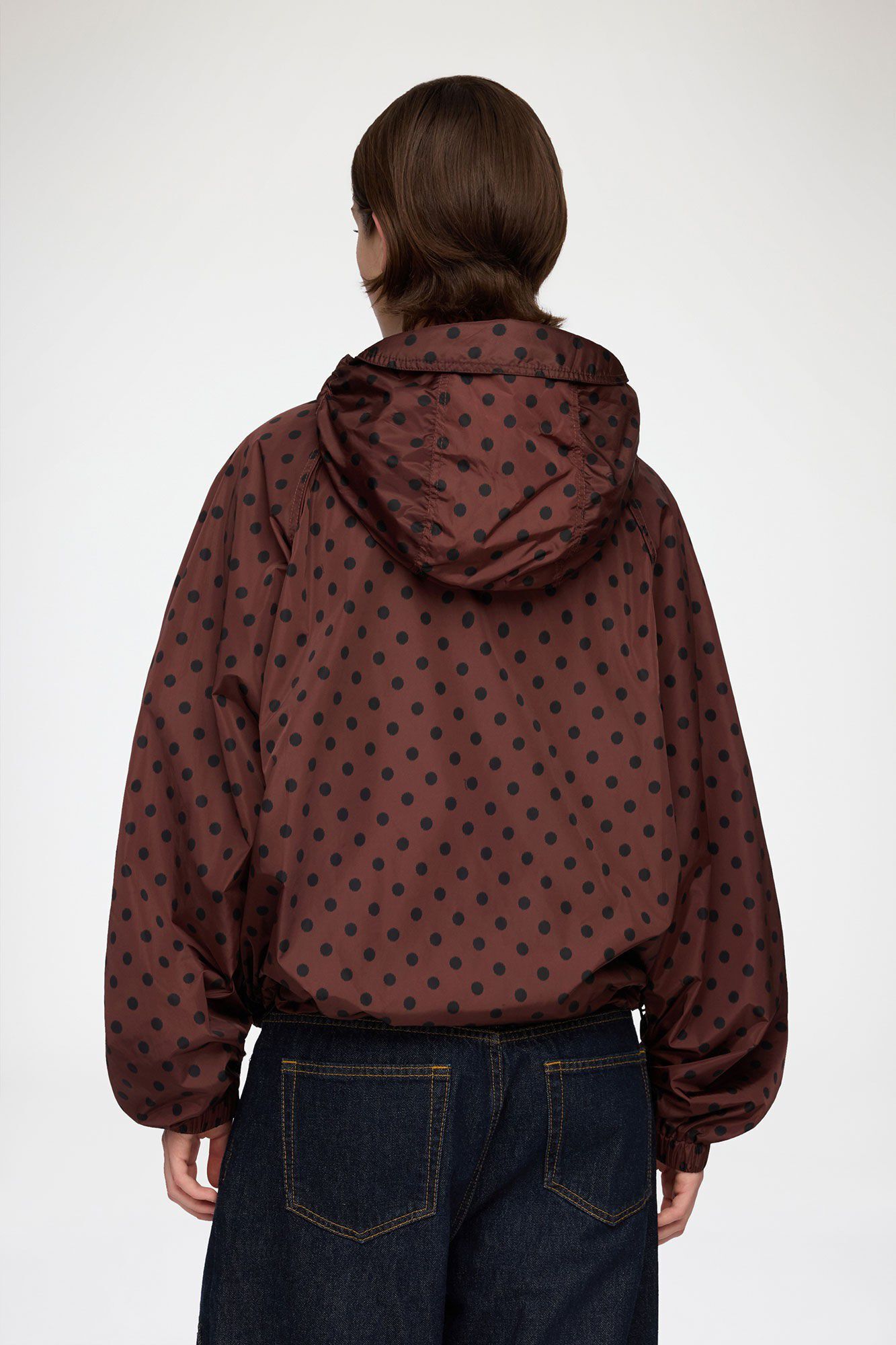 Printed Flyweight Nylon Jacket