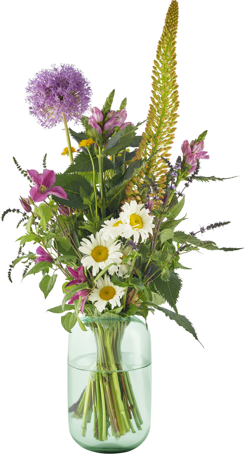 Acorn vase H22 Mint green