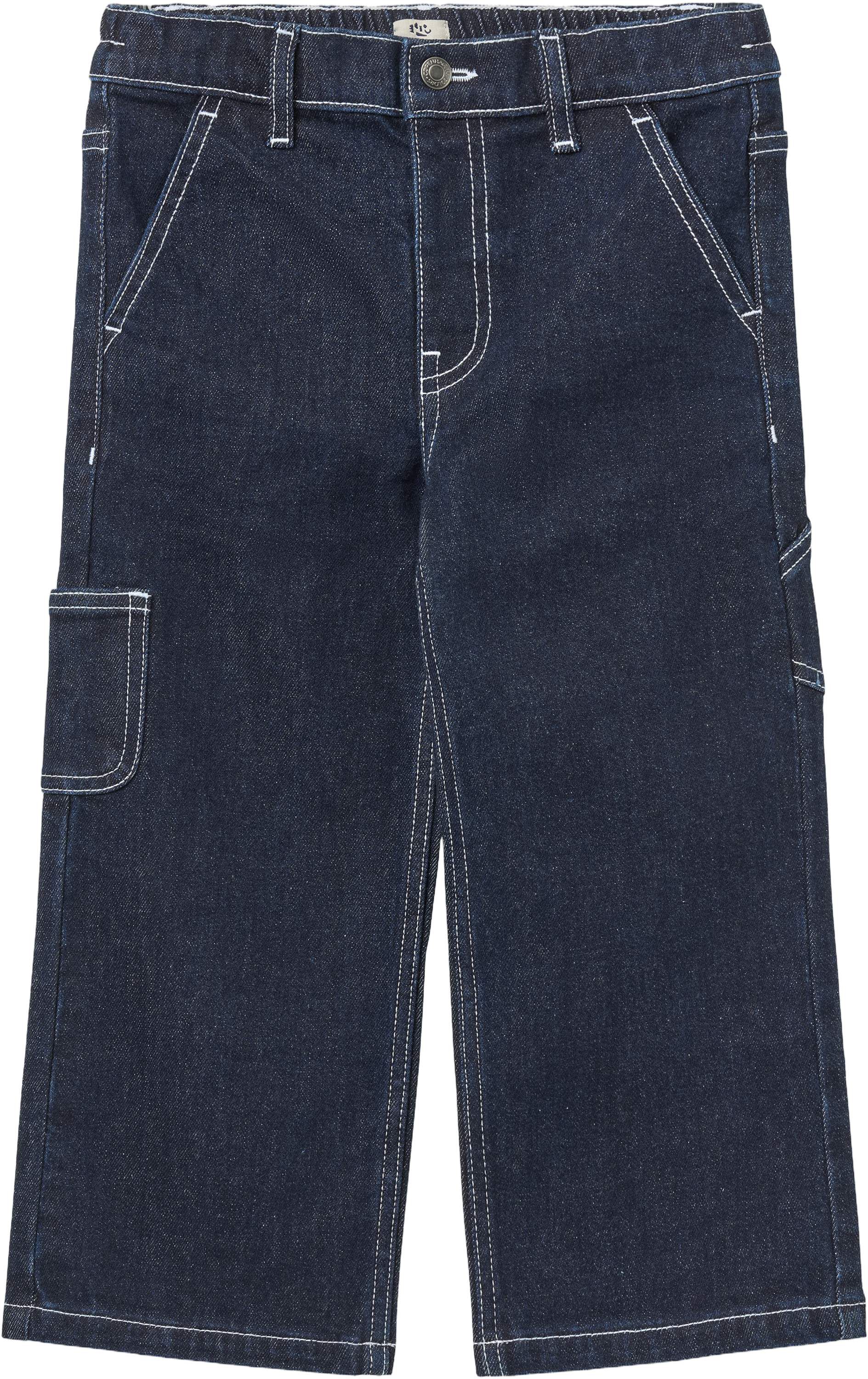 Denim Cargo Pants