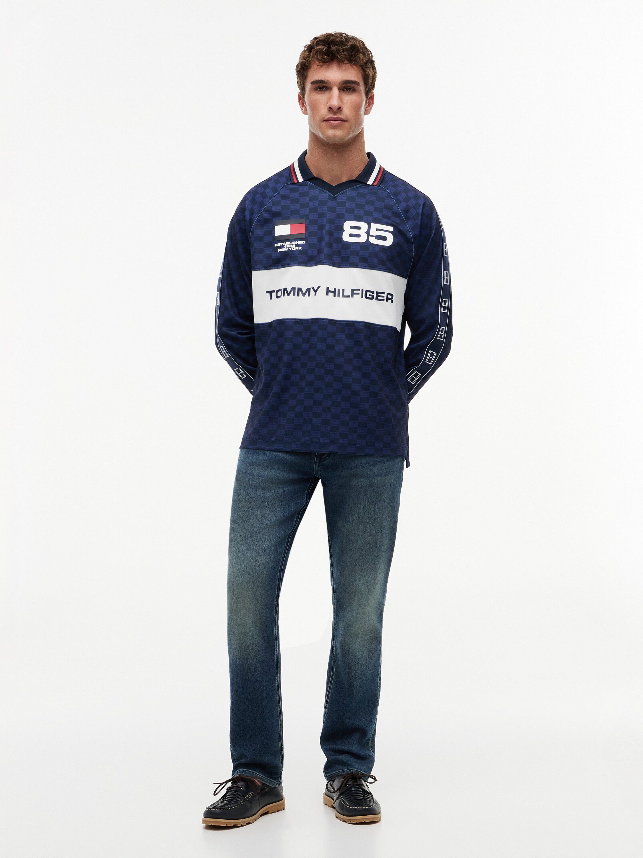 COUNTRIES LS PIQUE PRINTED RUGBY