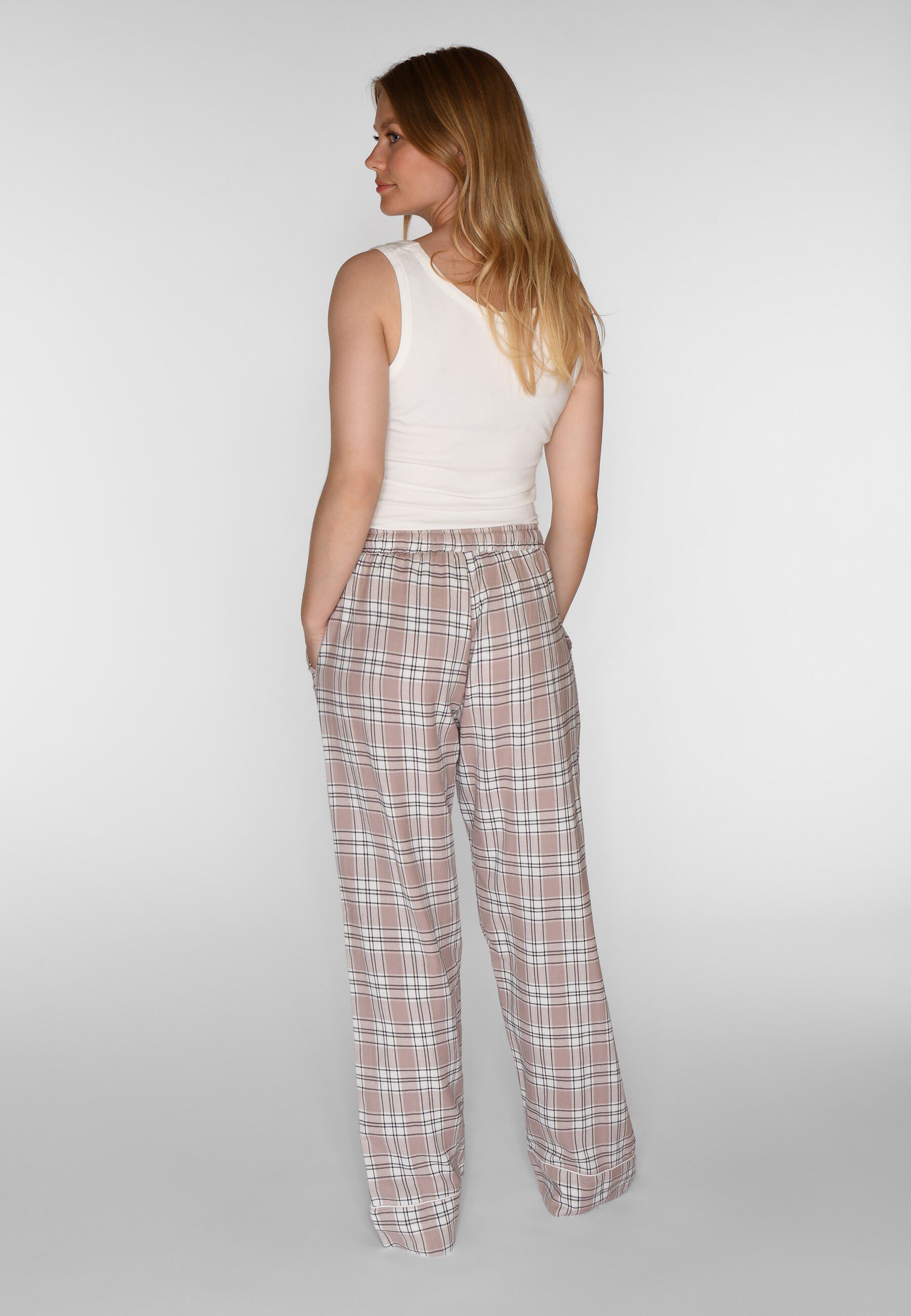 Nicola Check Pants