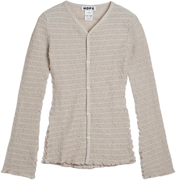 Paddock Jersey Ecru Wavey Jersey-36