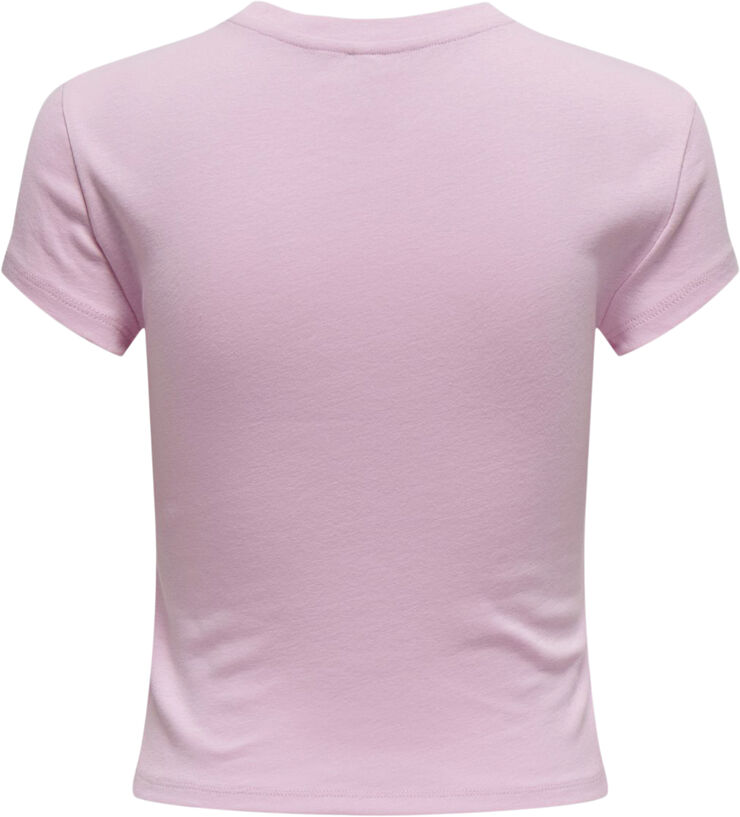 ONLELINA S/S O-NECK SHORT TOP JRS N