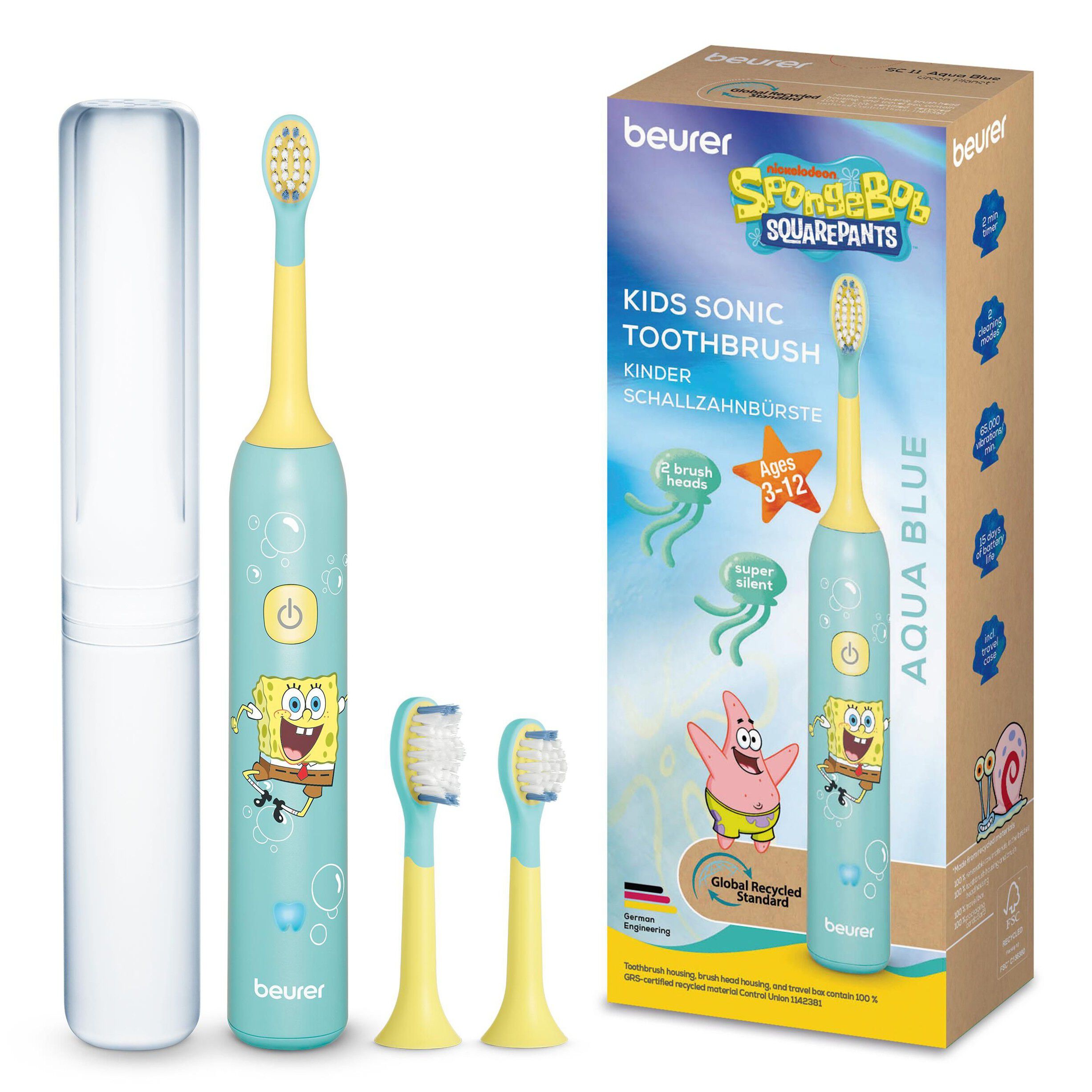 Eltandborste SvampBob SC 11SP