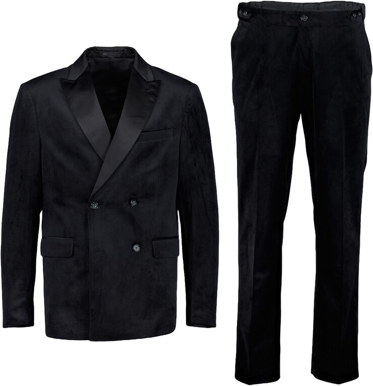 Velvet DB tuxedo suit