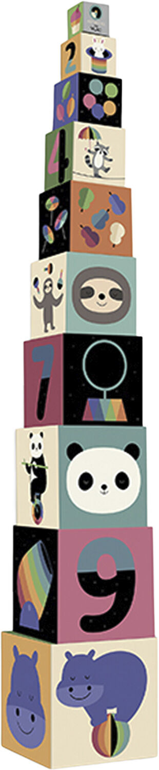 Vilac - Stableklodser i regnbuefarver af Andy Westface