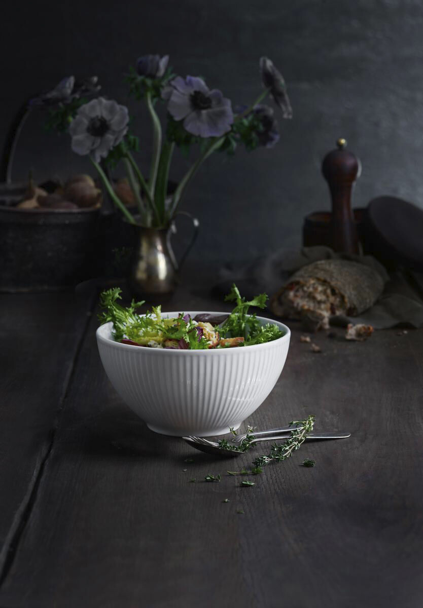 "Sk&Atilde;&yen;l Pliss&Atilde;&copy; 1,65 liter 20 cm Hvit"