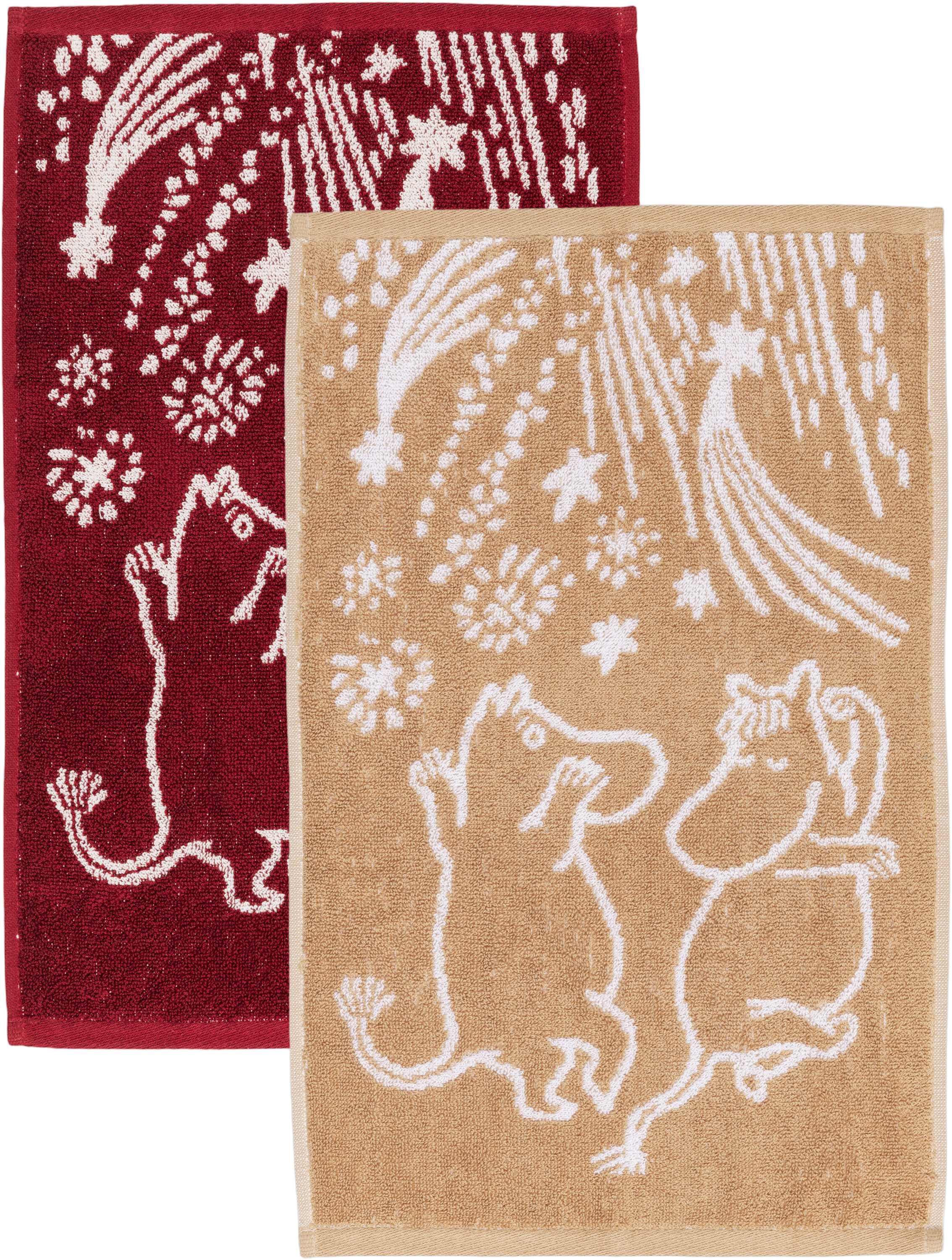 Moomin Arabia 30x50cm h&aring;ndkl&aelig;des&aelig;t Festlige &Oslash;jeblikke GOTS