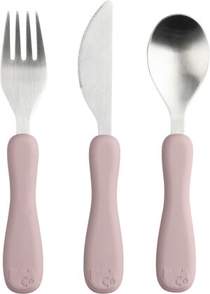 Bestik, silikone, Fanto, vintage rose