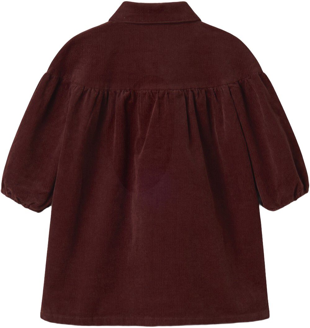 NMFOBERT LOOSE LS CORD DRESS 4122-H