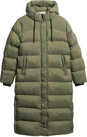 RIPSTOP LONGLINE PUFFER JACKET