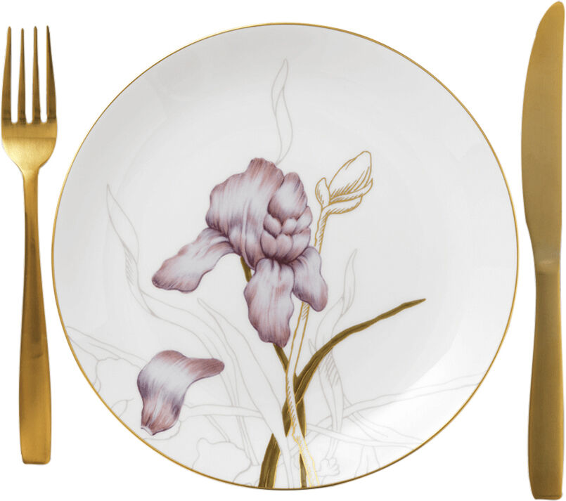 Flora tallrik, 22 cm