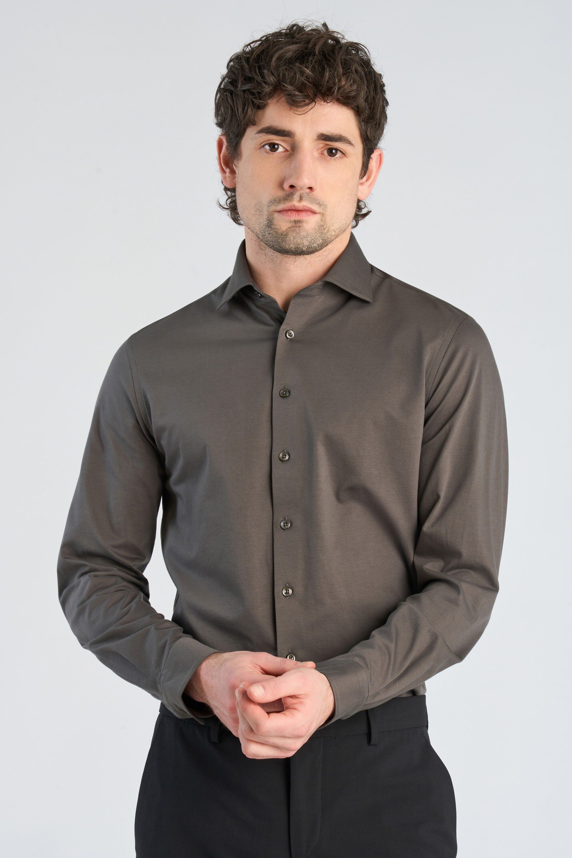 Superflex knitted shirt L/S