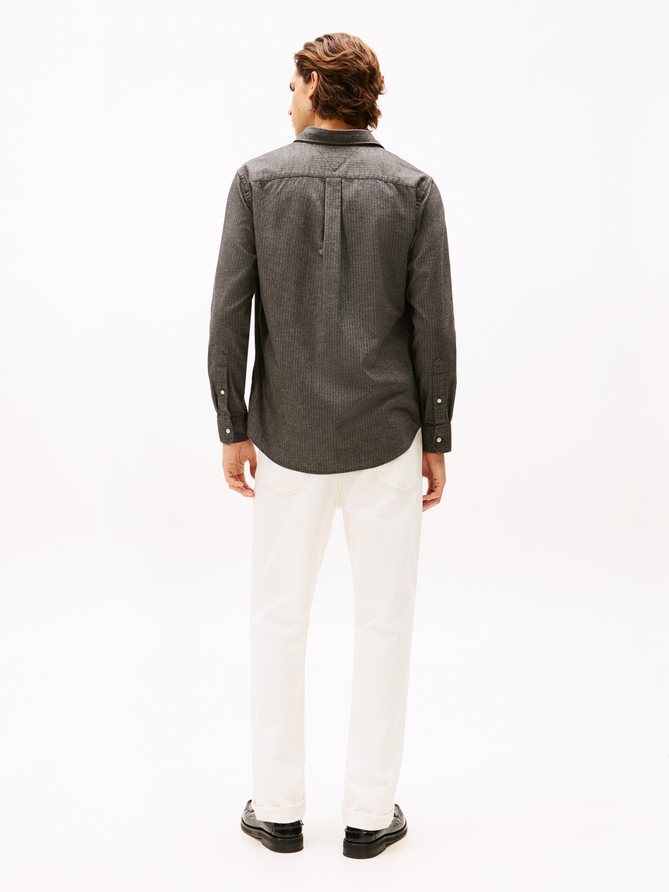 FLANNEL HERRINGBONE SHIRT