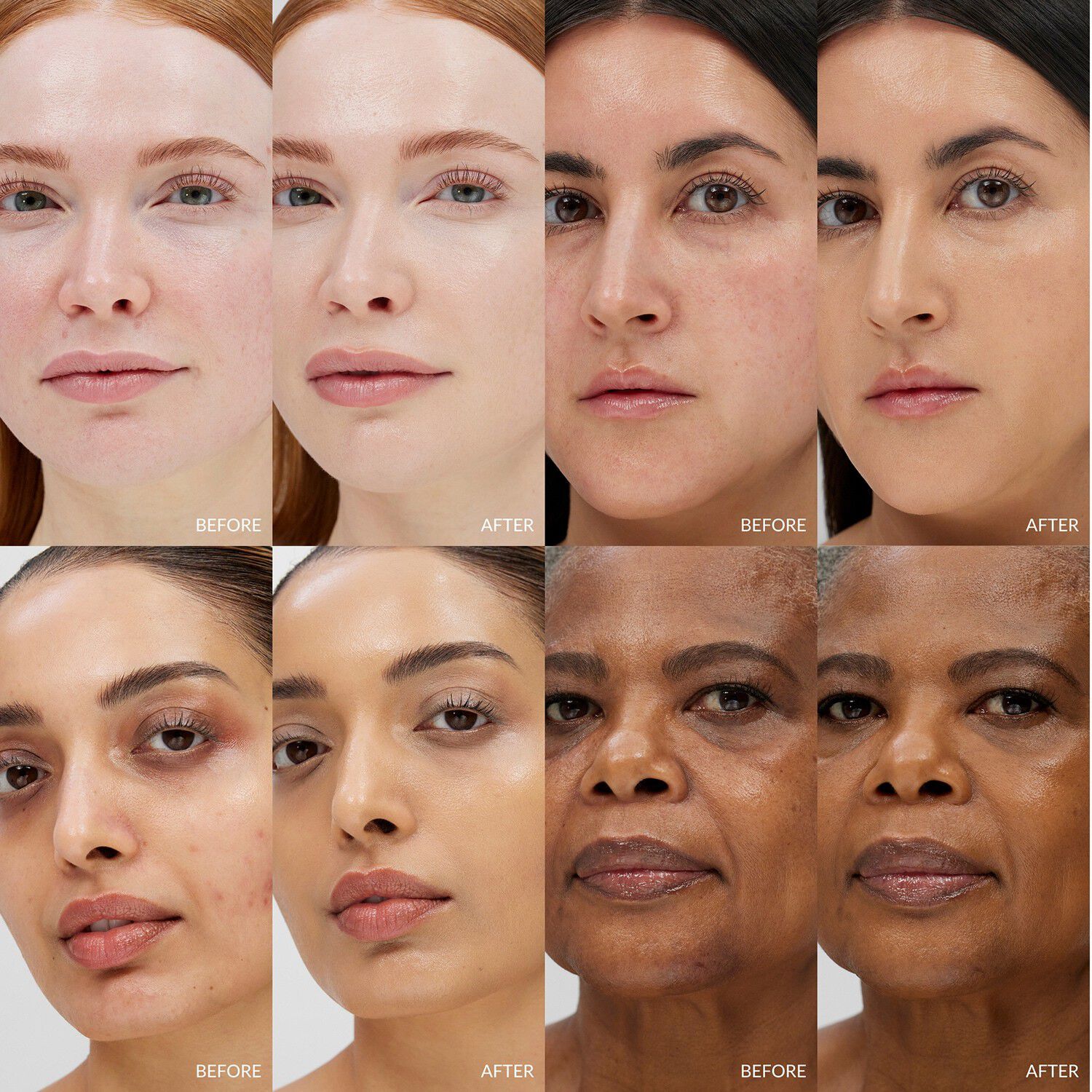 Skin Base - &Aring;terfuktande, l&auml;tt tonad gel med byggbar t&auml;ckning