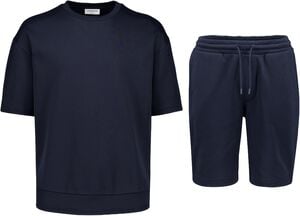 Oversized S/Ssweatshirt+shorts