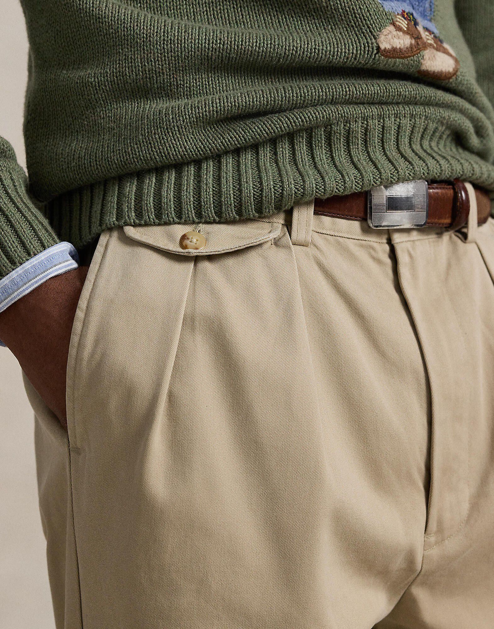 Whitman Relaxed Fit Pleated Chino Pant