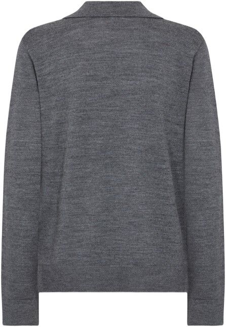 LR-ISMAILA 9 Pullover M&oslash;rk gr&aring;