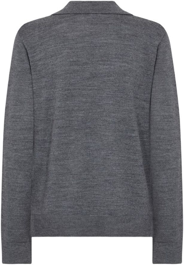 LR-ISMAILA 9 Pullover Mørk grå