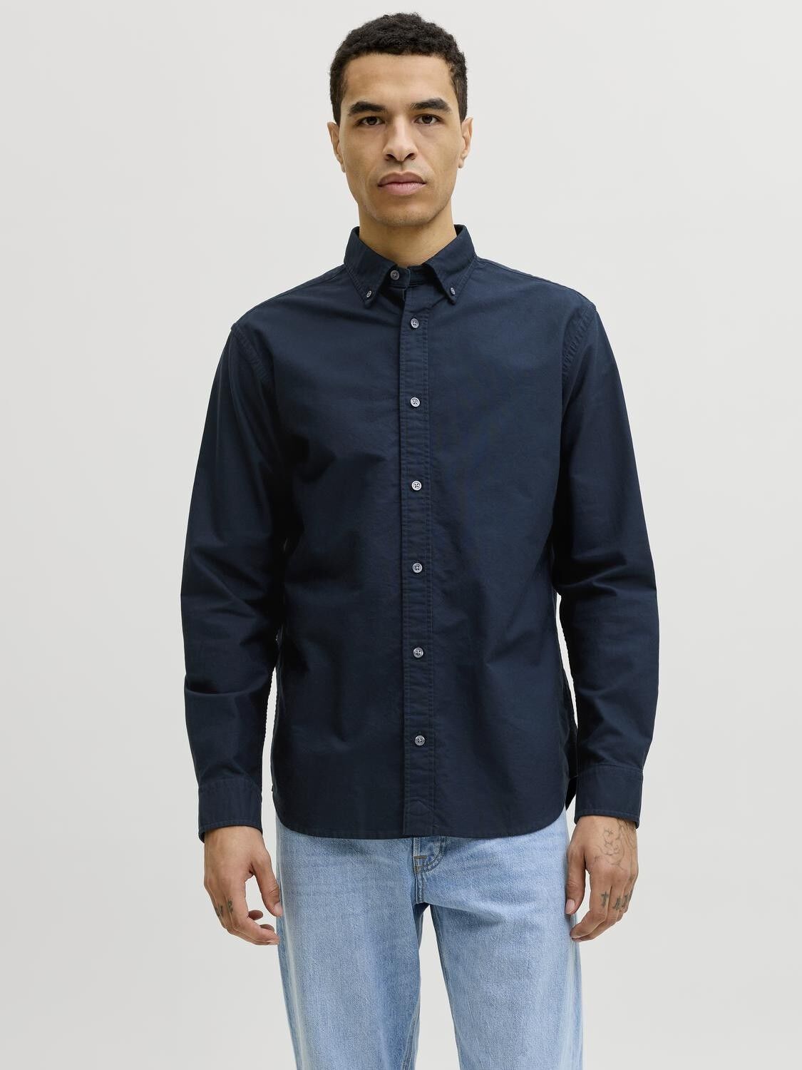 Jjeharvey Oxford L/S Shirt Noos