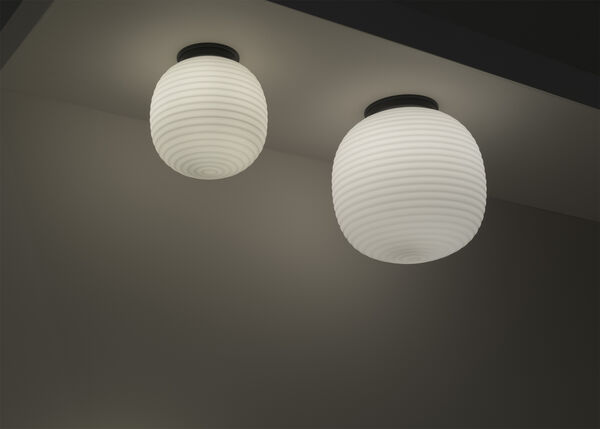Lantern Globe Ceiling Lamp