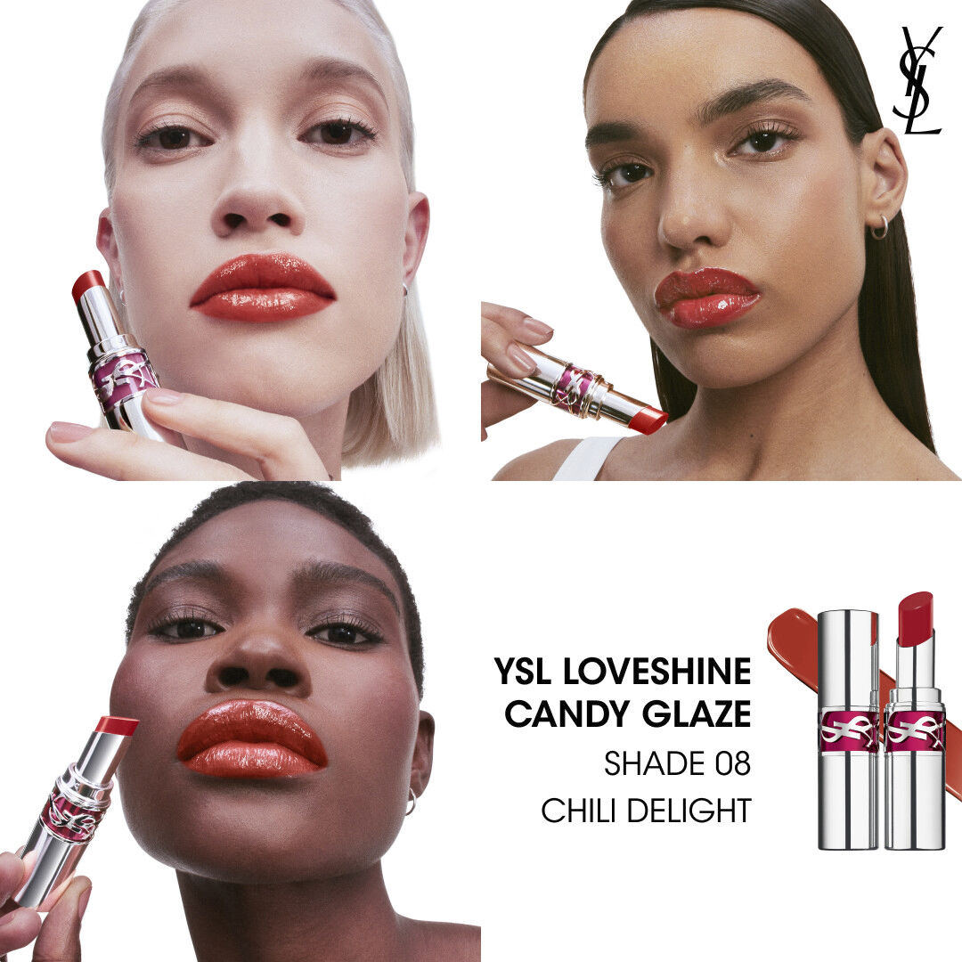 YSL LOVESHINE CANDY GLAZE LIP GLOSS STICK 8