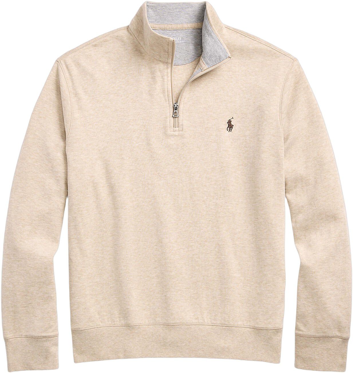 Luxury Jersey Quarter-Zip Pullover