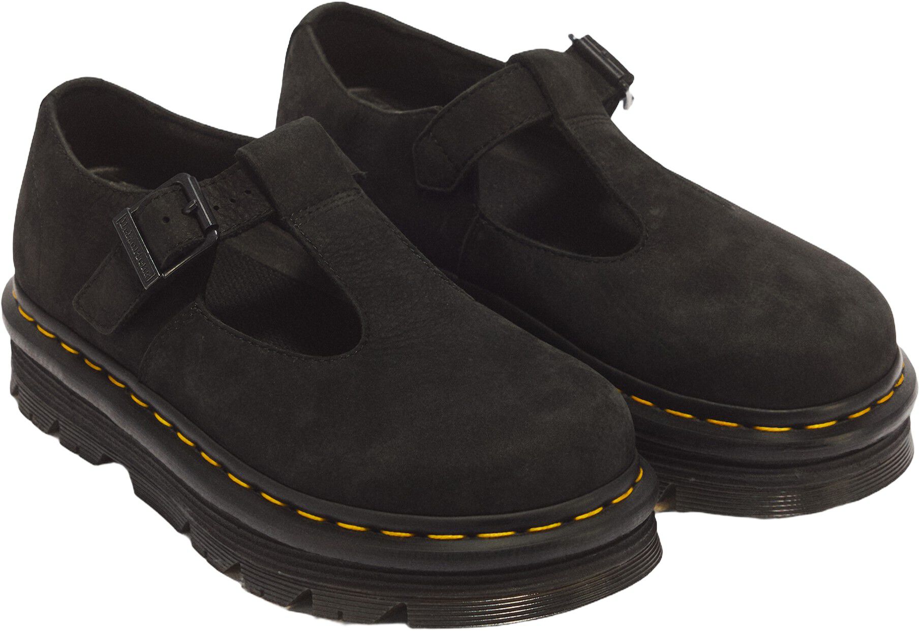 Zebzag Mary Jane Black Milled Nubuck Wp