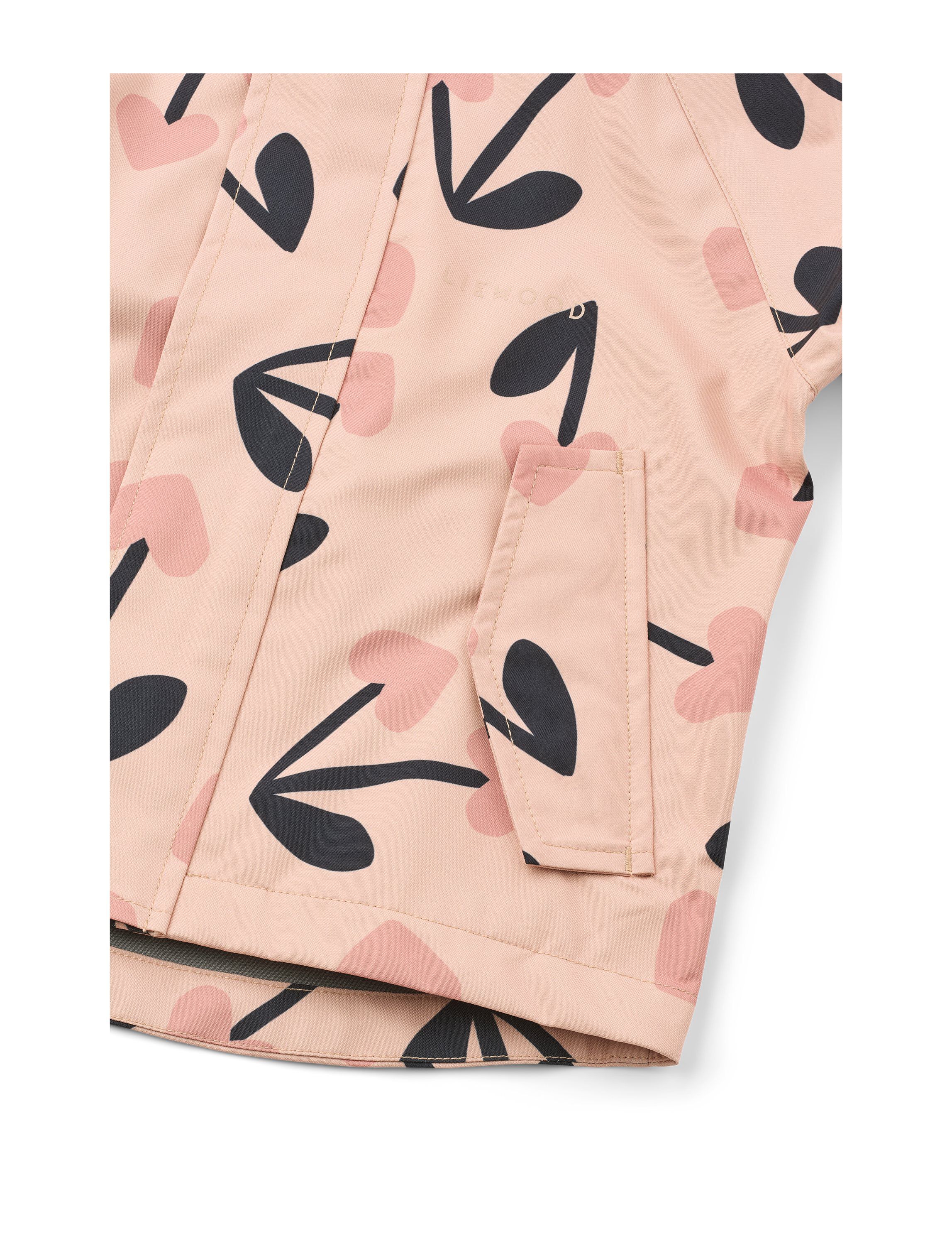 Manu Rainwear Set Mini cherry heart