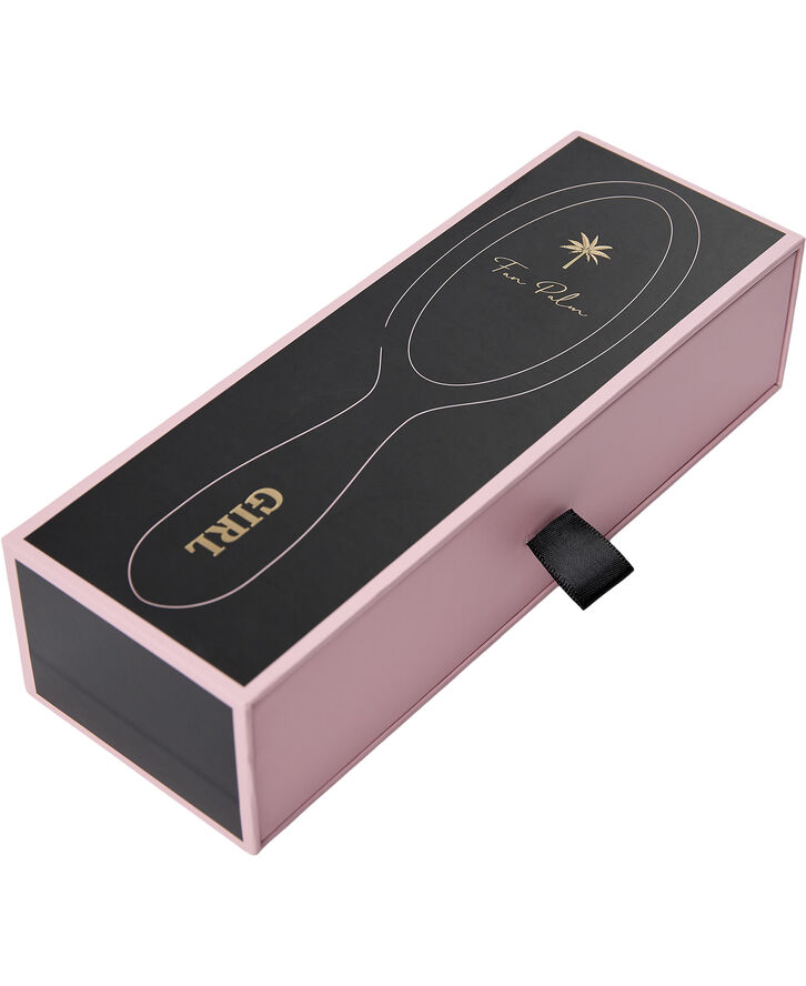 Boar- & Nylon Brush rose ""girl"" small