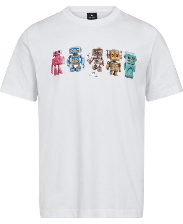 MENS REG FIT T SHIRT ROBOTS