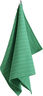 Canteen Tea Towel-Emerald pinstribe