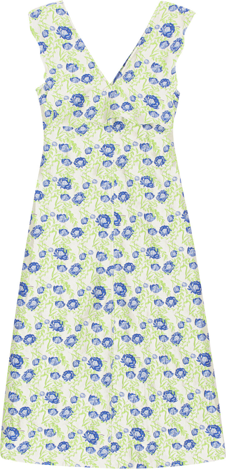 L&aring;ngkl&auml;nning med rhythm-krage i 3D Jacquard