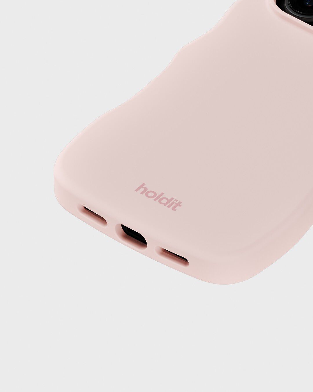 Wavy Silicone MagSafe Cpt. IPH18Pro/17Pro Ballerina Pink