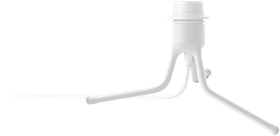 Tripod Base matt white H 18,6 cm