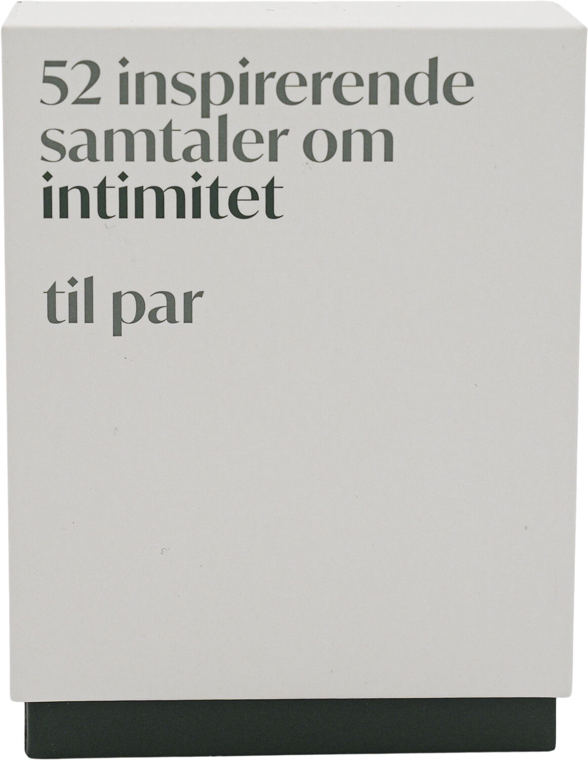 Samtalekort - Intimitet