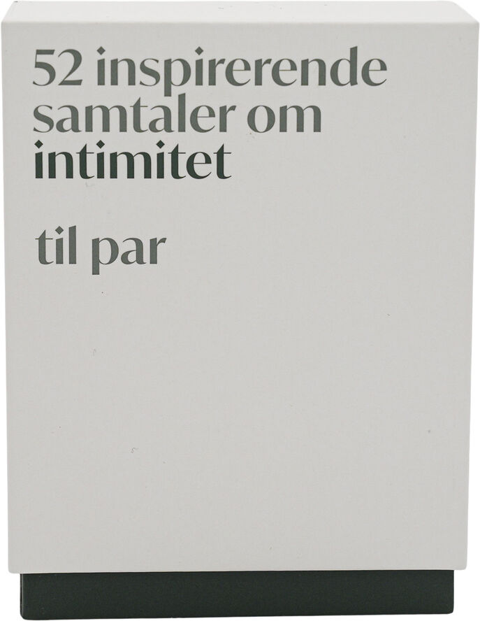 Samtalekort - Intimitet