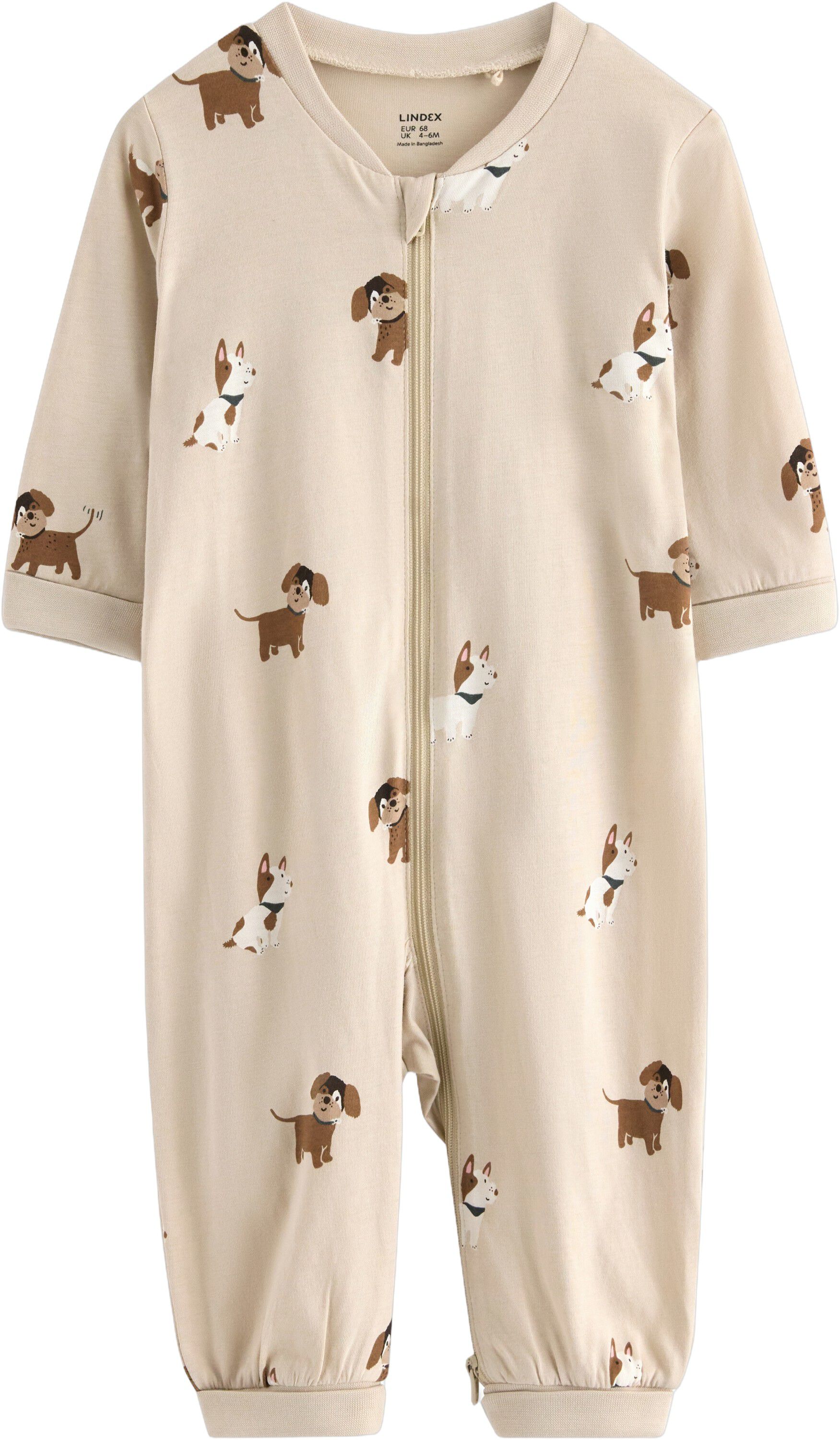 Soft pyjamas in cotton with long sl
