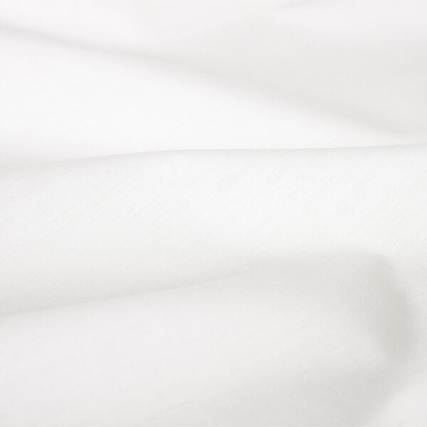 Økologisk H-split lagen, percale - GOTS, hvid