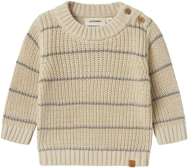 NBMEMLEN LS KNIT STRIPE LIL