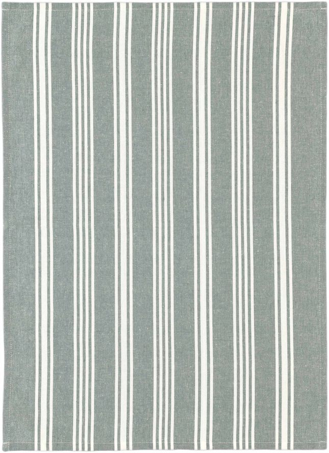 Kökshandduk recycle Eco Stripe 70 x 50 cm Green Bay