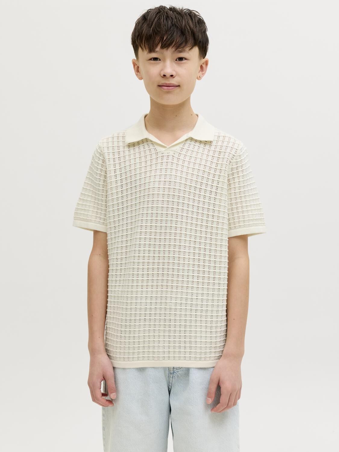Jornantucket Split Neck Polo Jnr