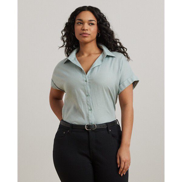 Tissue Linen Short Sleeve Shirt